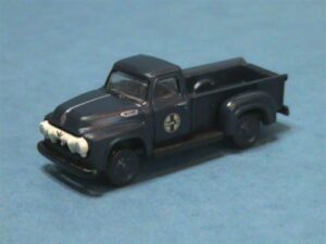 1954 Ford F-350 nytte vogn Sants Fe.
pris kr. 55,00
nr. 33
